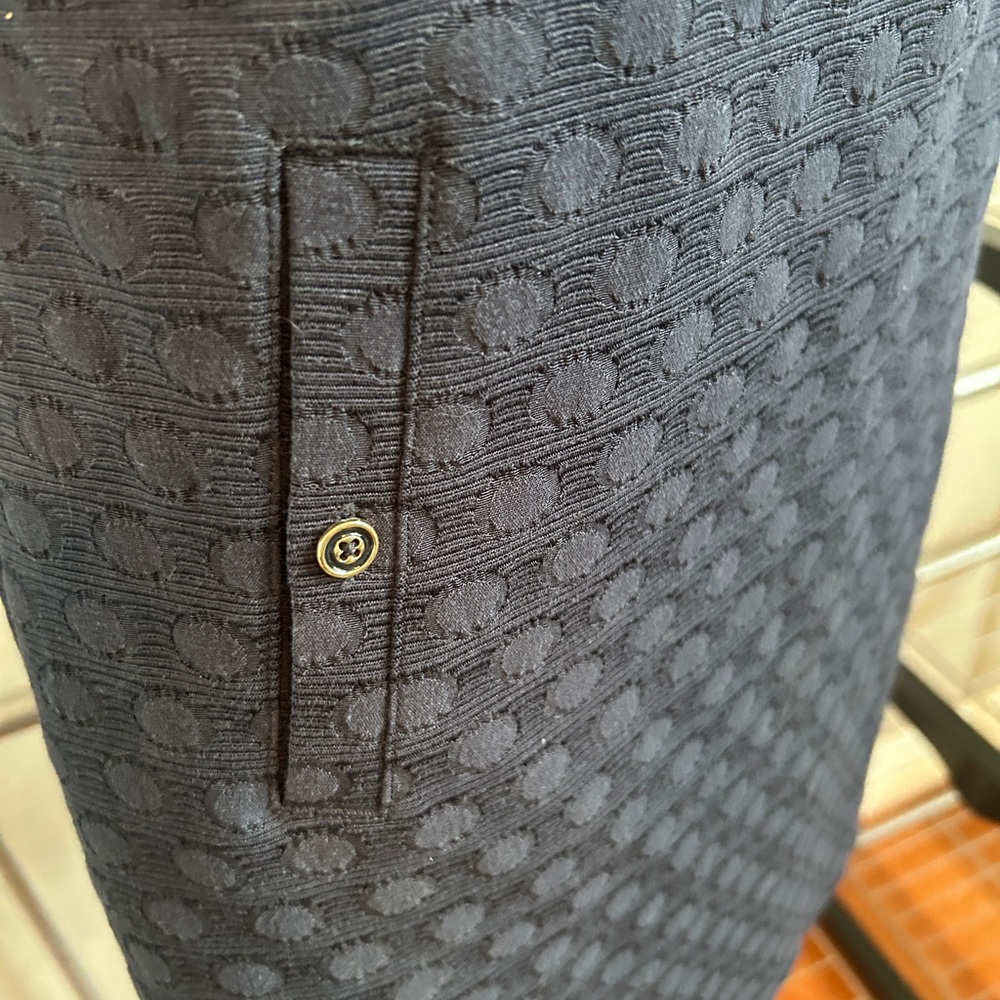 Banana Republic Textured Navy Mini Dress - Picture 3 of 8